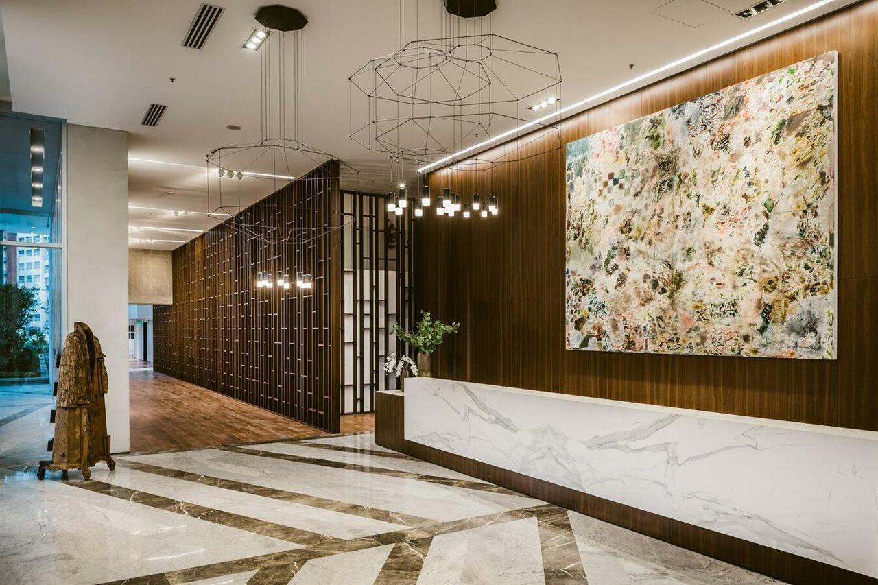 Отель Sls Buenos Aires Puerto Madero Экстерьер фото The lobby of the hotel