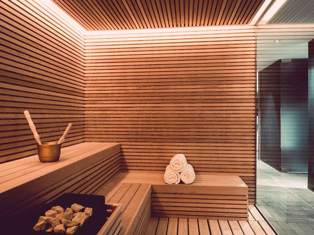 Отель Sls Buenos Aires Puerto Madero Экстерьер фото A modern Finnish sauna